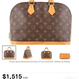 Louis Vuitton Alma PM 💯 Authentic